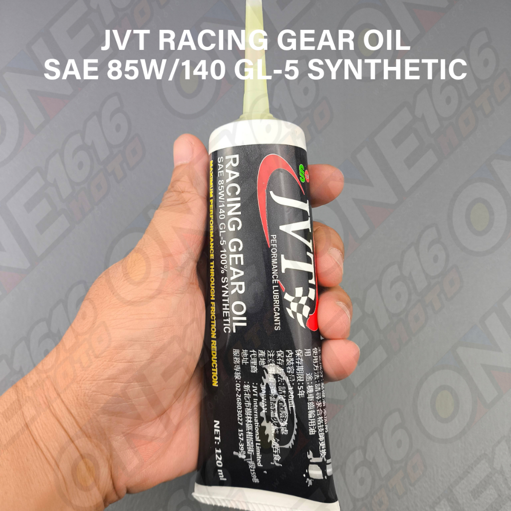 JVT RACING GEAR OIL SAE 85W/140 GL-5 SYNTHETIC 120 ML PERFORMANCE ...