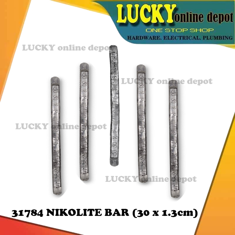 31784 NIKOLITE SOLDER LEAD BAR (30x1.3cm) PER PIECE | Shopee Philippines