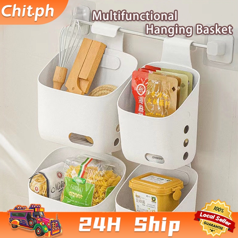 CHIT Kitchen Hanging Basket Onion Ginger Garlic Storage Bathroom Home ...