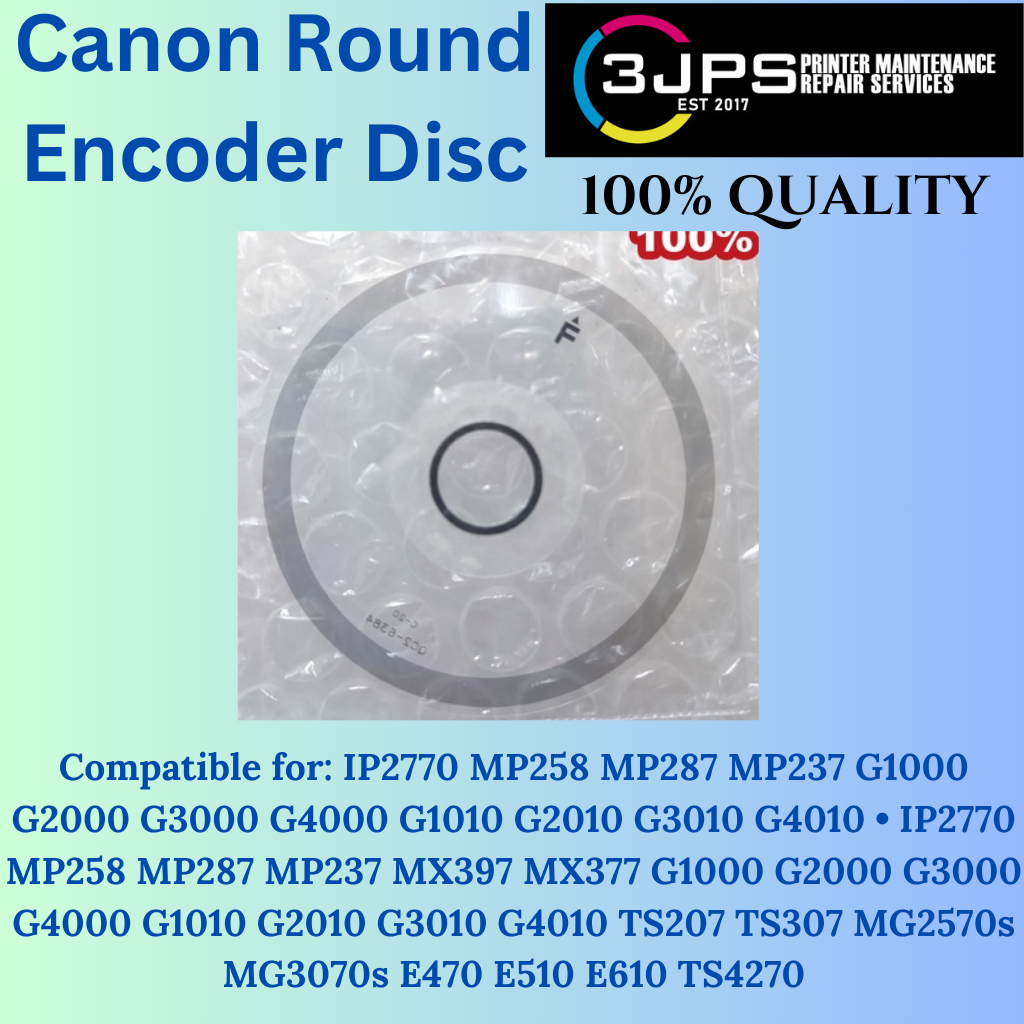Canon Round Encoder Disc For Canon G1000 MG2570S E510 G4010 TS207 MP287 ...