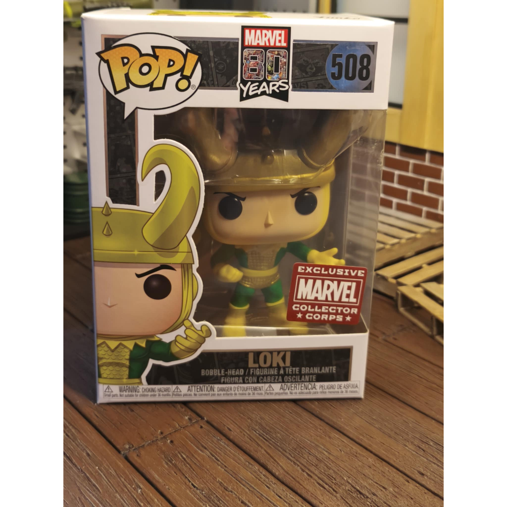 Funko Pop! Loki Clássico: Loki Marvel Studios Disney+ Edição Especial