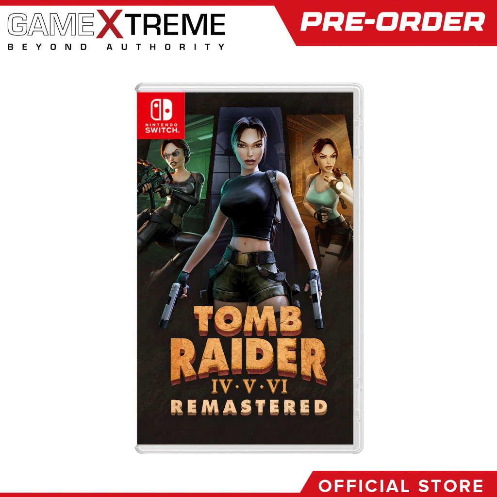 Tomb Raider Remastered Switch Nintendo Switch Tomb Raider IV-VI