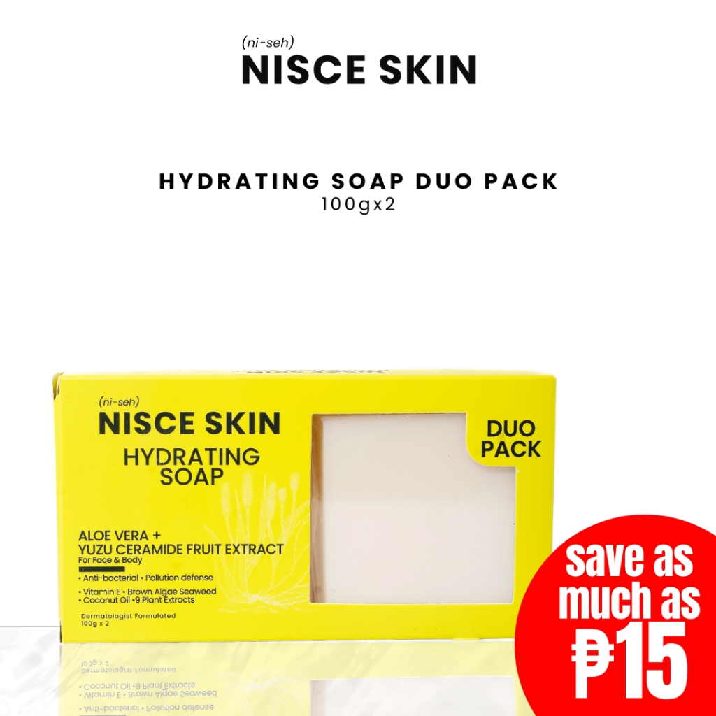 NISCE SKIN Hydrating Soap Duo Pack (100g x 2pcs.) | Shopee Philippines