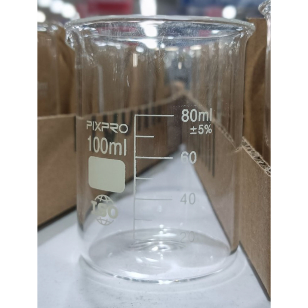 PIXPRO Glass Beaker 100ML | Shopee Philippines