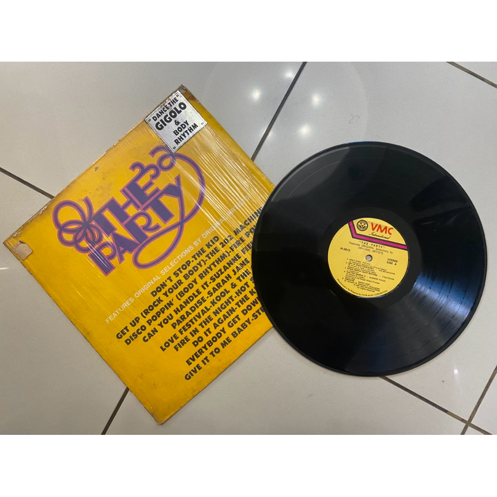 The Party Various Artist Philippines Euro Dance Music Album Vinyl