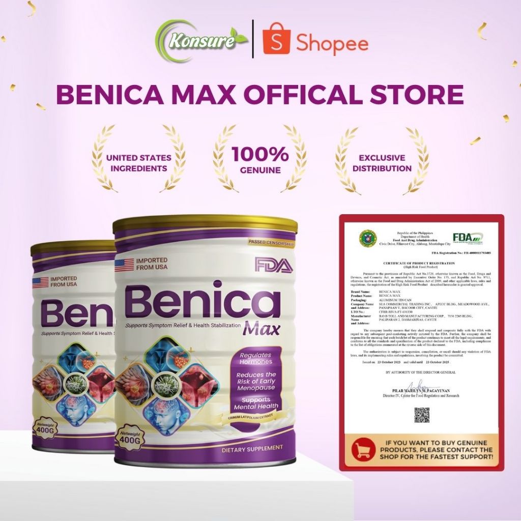BUY 1 GET 1 FREE | Benica Max Milk For Fibroid Symptoms Hormone Balance ...