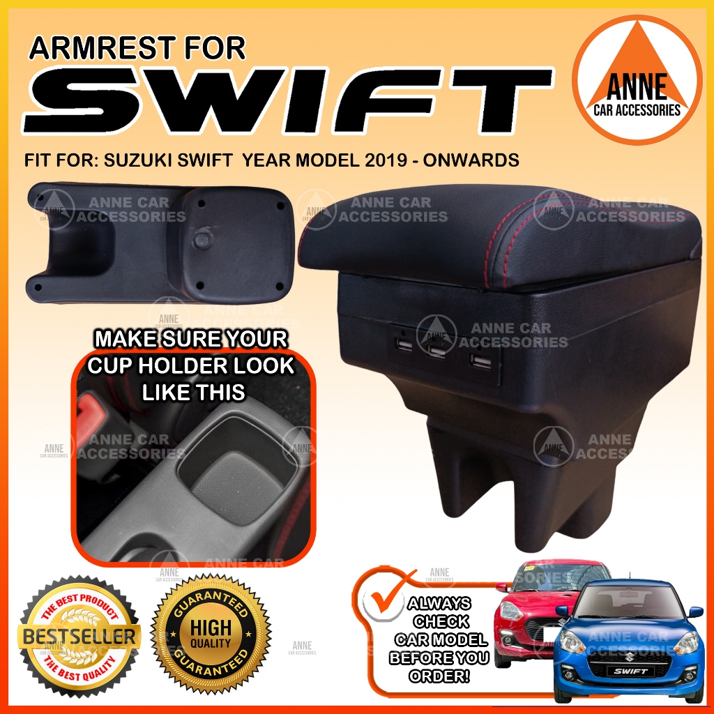 Armrest Suzuki Swift Dzire 2011 - 2018 Swift 2019 Onward Arm Rest ...