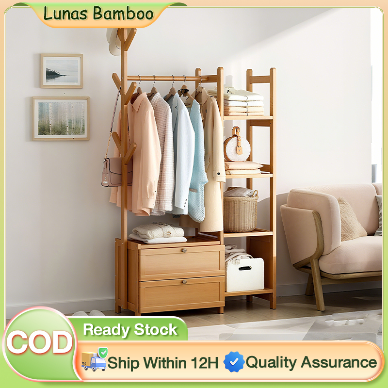 Lunas Clothes Rack Hanger Rack Drying Rack Sampayan Stainless Hanger ...