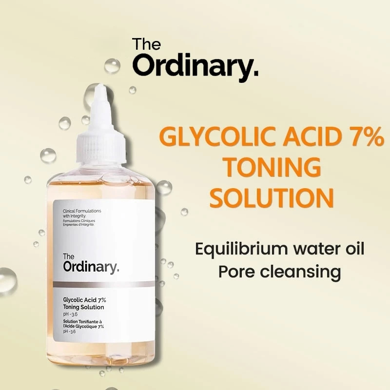 The Ordinary Glycolic Acid 7% Toning Solution Acne And Pimple Dark Spot ...