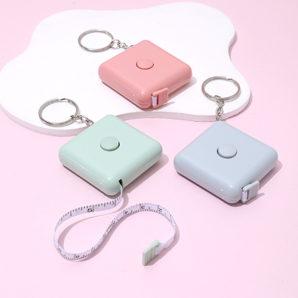 Macaron Cute Mini Tape Measure Creative INS Ruler Portable Student ...