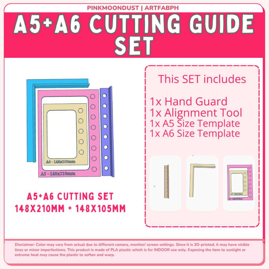 Paper Cutting Trimming Guide for Journals & Crafts | With Hand Guard ...