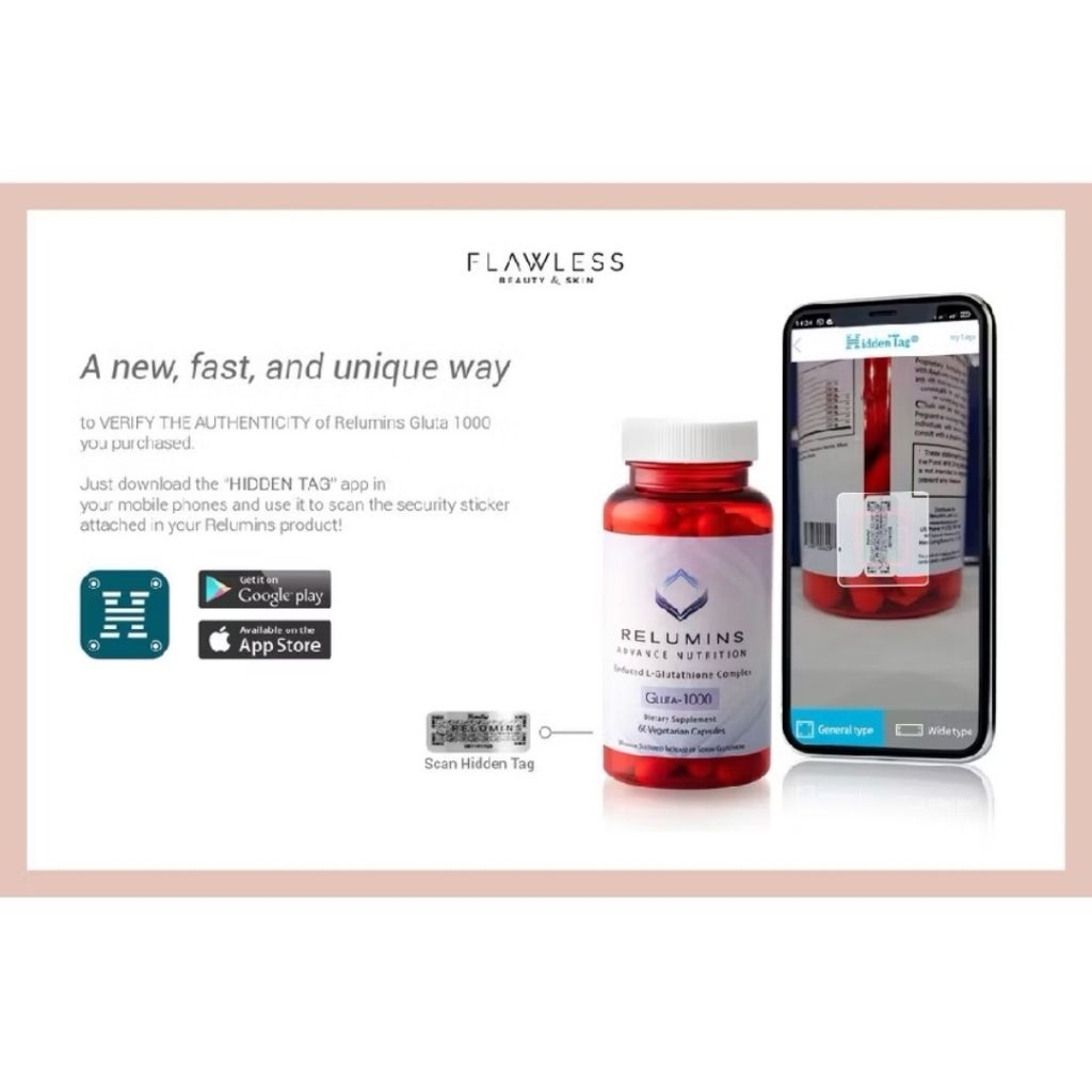authentic relumins advanced glutathione Level up your skin glow with Gluta 1000  reduced glutathione, rose hips & ALA for skin brightening, dark spot reduction, and strong antioxidant protection. Glow confidently with radiant, NEW Relumins Advanced White 1650mg