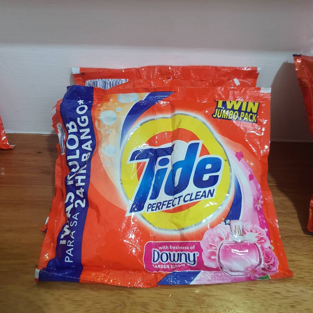 Tide Perfect Clean Detergent Powder with Downy Garden Bloom 64g x 6s ...