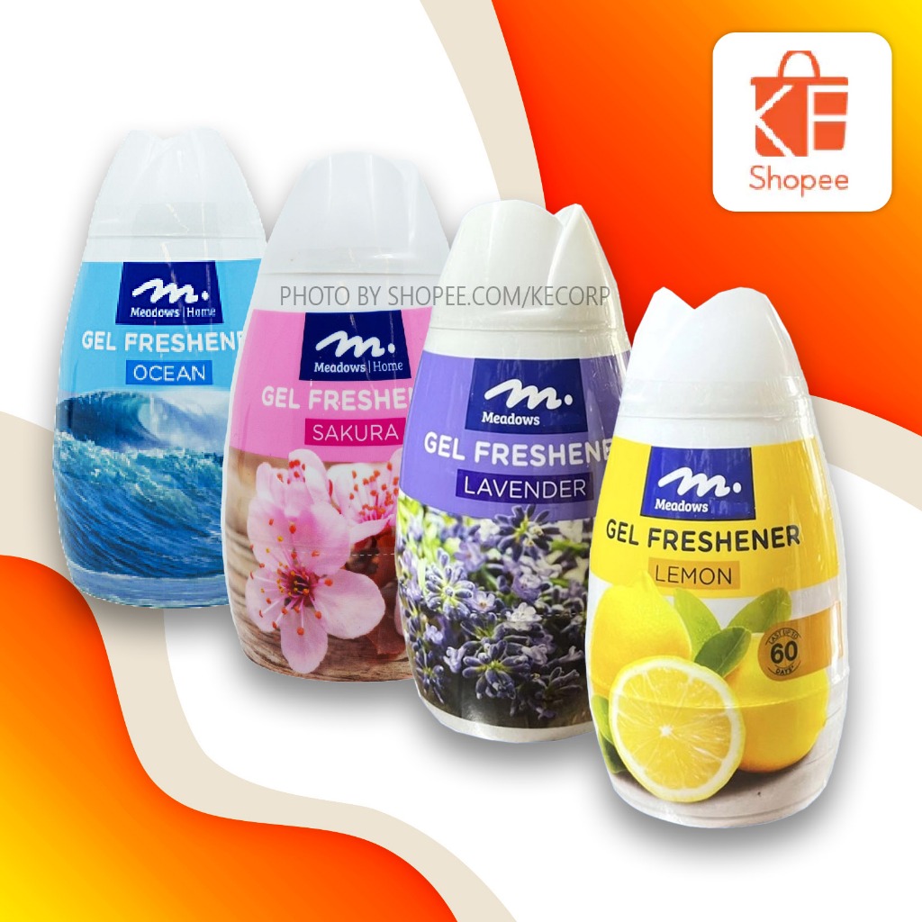 Meadows Gel Freshener 60 Days 180g kcS11207 | Shopee Philippines