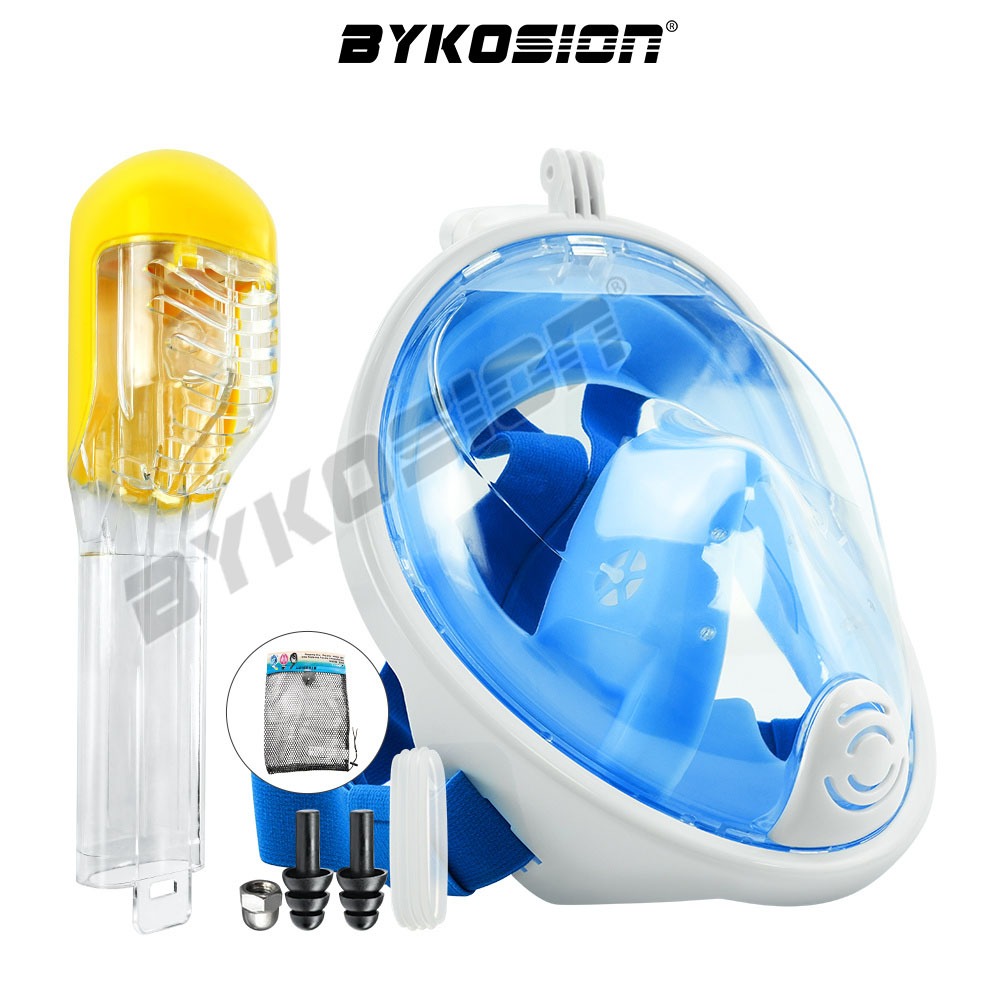 Scuba Diving Mask Full Face Swimming Goggles Anti Leak Easy Breathing ...