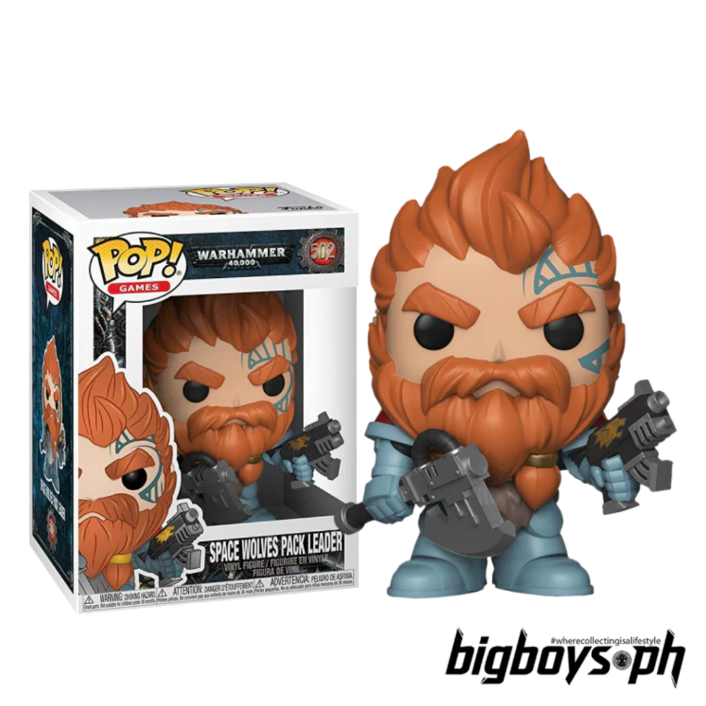 Funko Warhammer 40k Space Wolves Pack Leader Pop! Vinyl Figure | Shopee ...