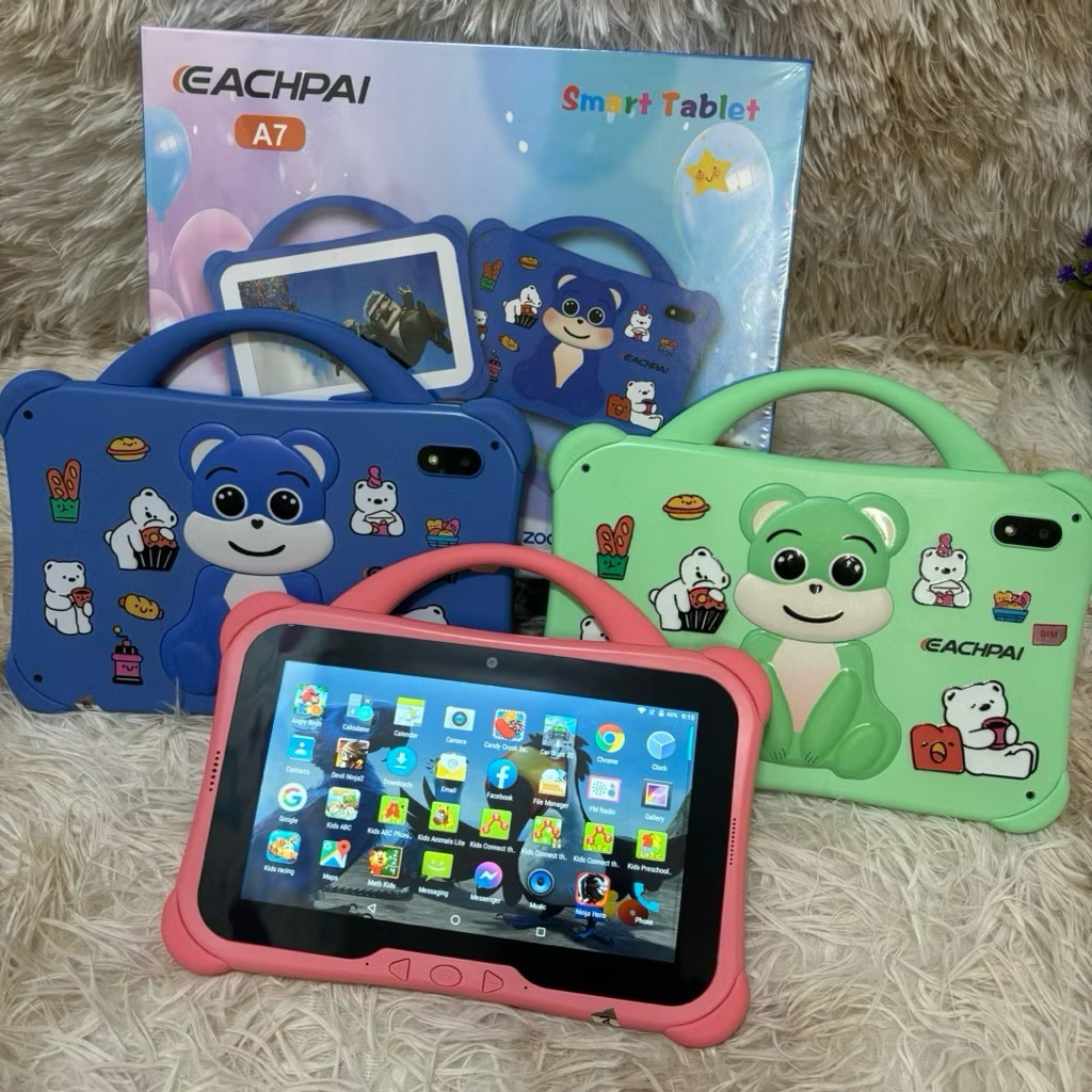 EACHPAI Smart Tabs 7-inch Android Tablet for Kids with Freebies ...