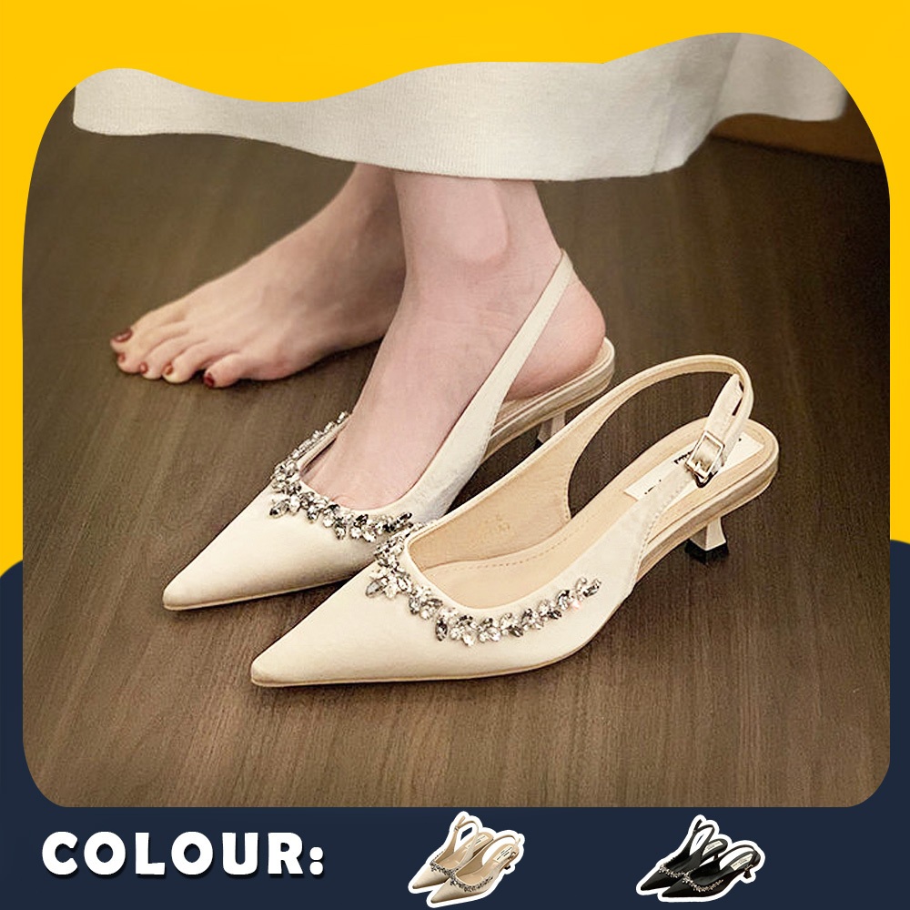 Stylish floral printing thick bottom all-match sandals(heel height:3cm)