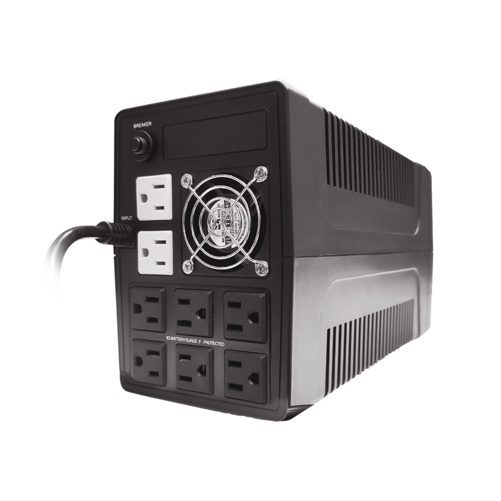 SKE UPS 1500VA-900W Box of 2 Uninterruptible Power Supply, Surge/AVR, 2 ...