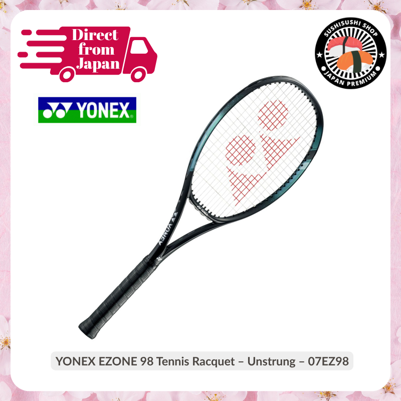 YONEX EZone 98 Tennis Racket Frame Only - Aqua Night Black, G2/G3, Made ...