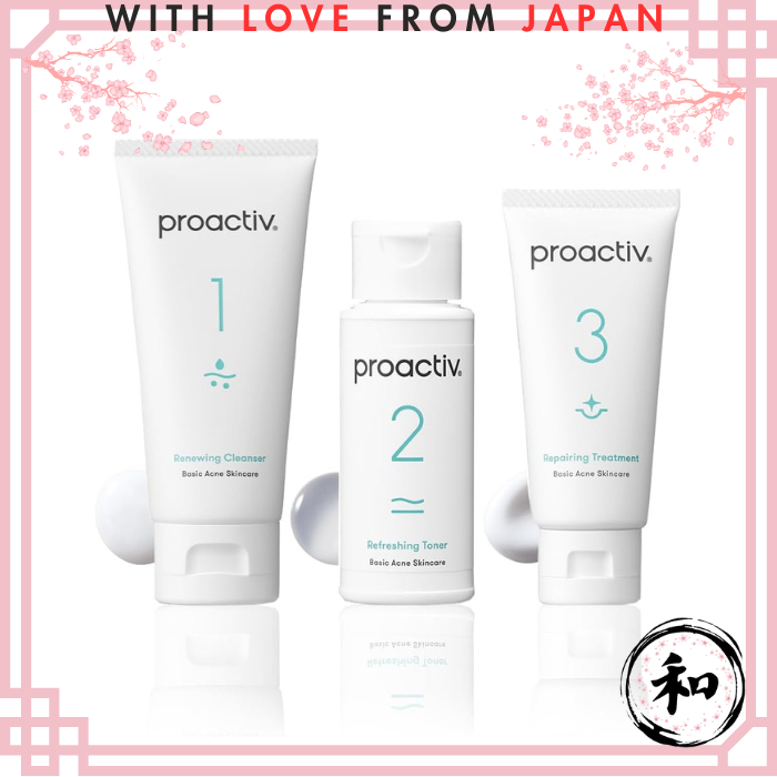 NEW Proactive 3-Step Set (60 Days) – Medicated Facial Cleanser (120g ...