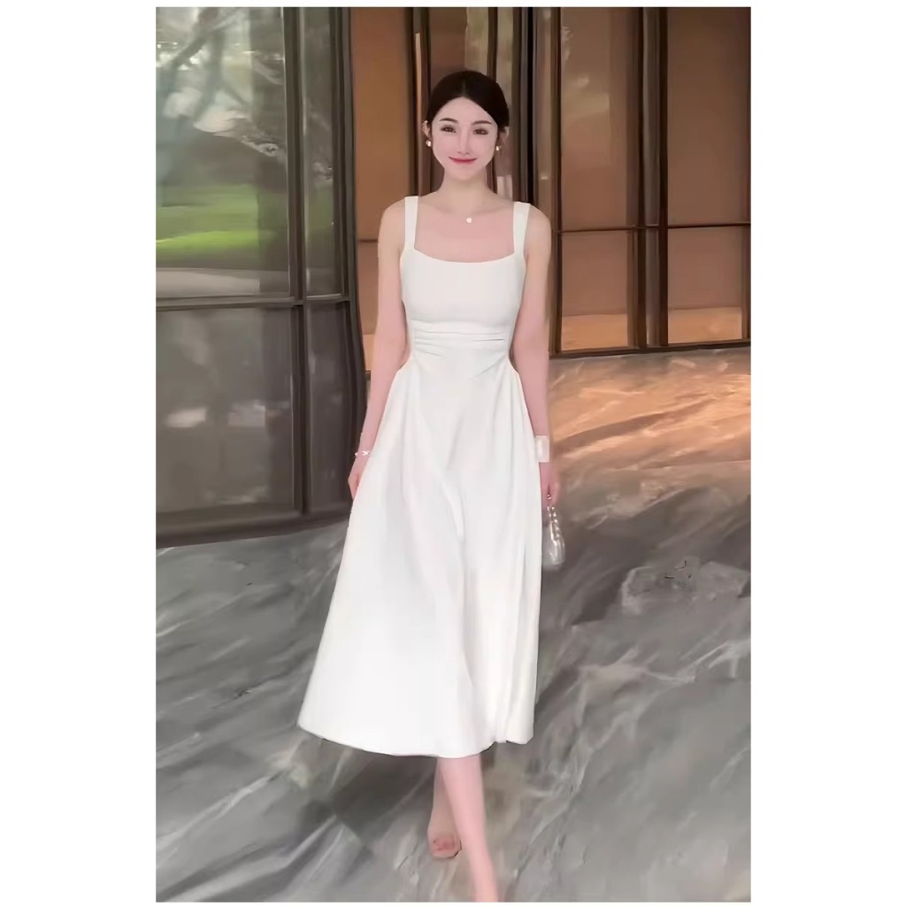 knee length dresses for ladies Light Pink Tulle with Flowers A-line Long Party Dress Evening Dress, P –  Cutedressy main image 0