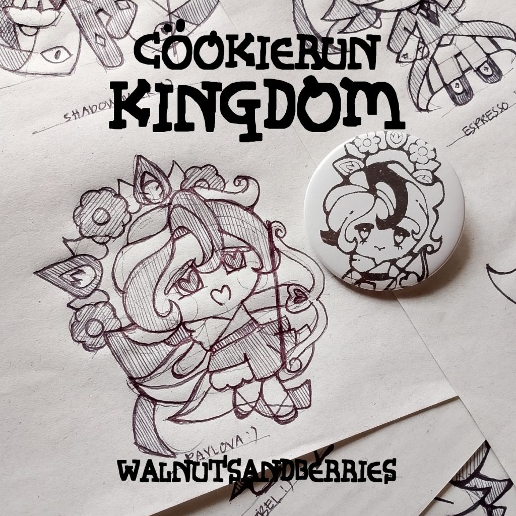walnutsandberries | COOKIE RUN KINGDOM | PAVLOVA COOKIE minimalist ...