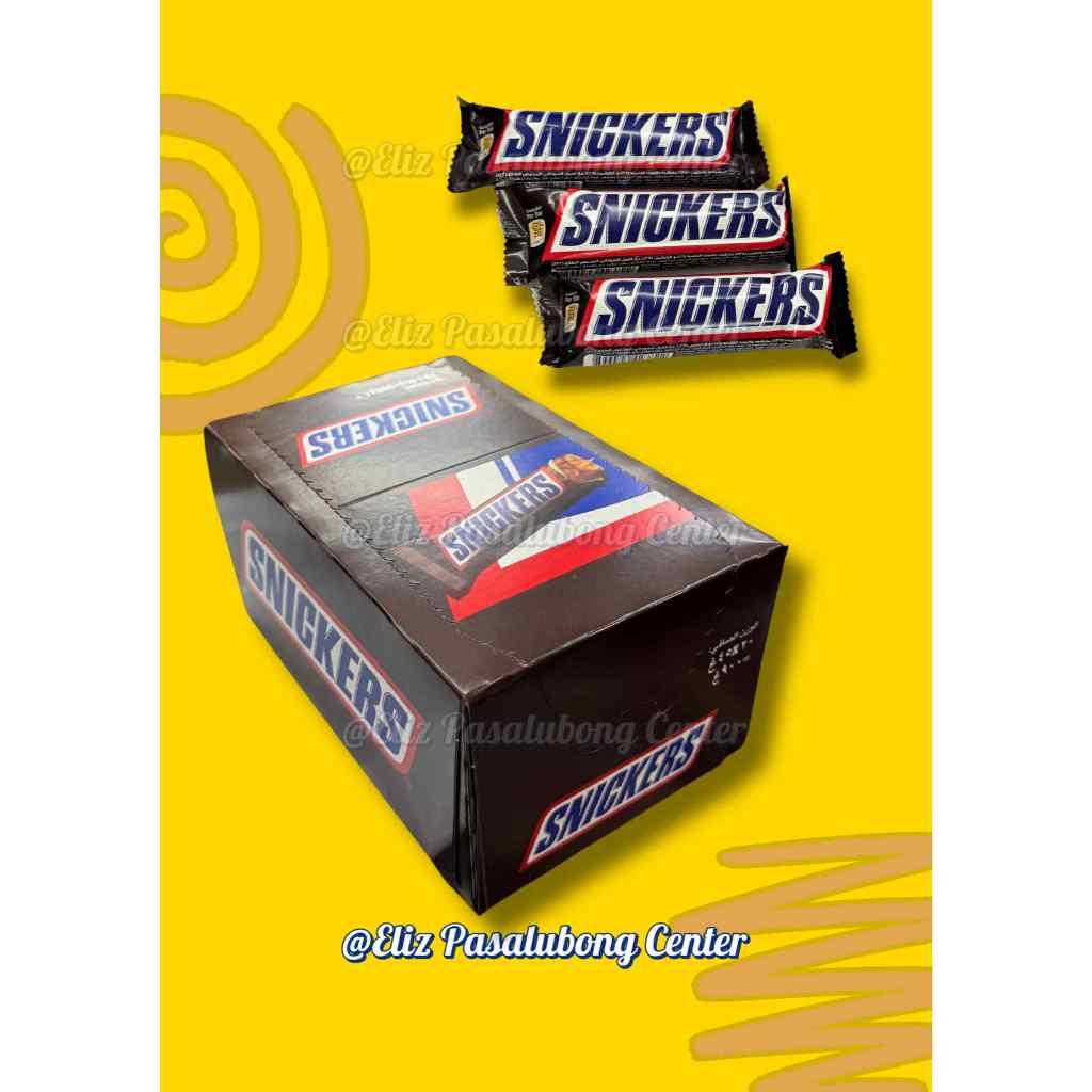 SNICKERS CHOCOLATE 20PCS INSIDE X 45G | Shopee Philippines