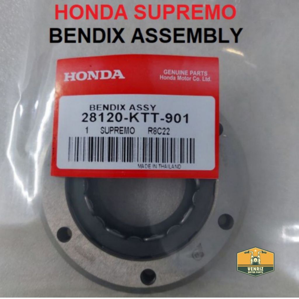 [Genuine PartNo.28120-KTT-901] STARTER CLUTCH BENDIX ASSEMBLY - Honda ...