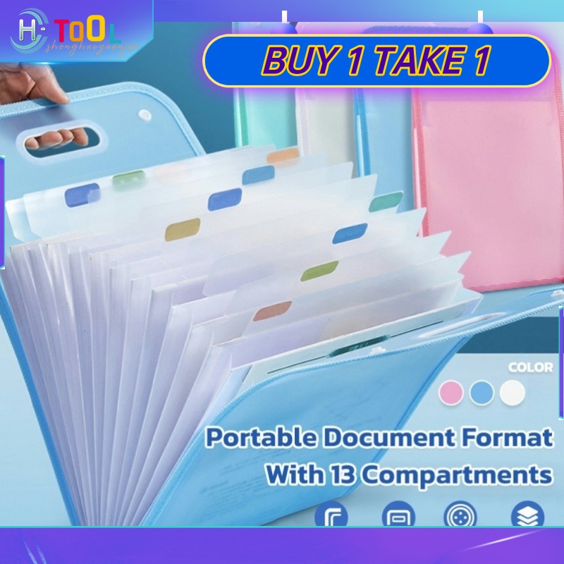 Folder File Organizer Document Storage 13 layer test paper Folder with ...
