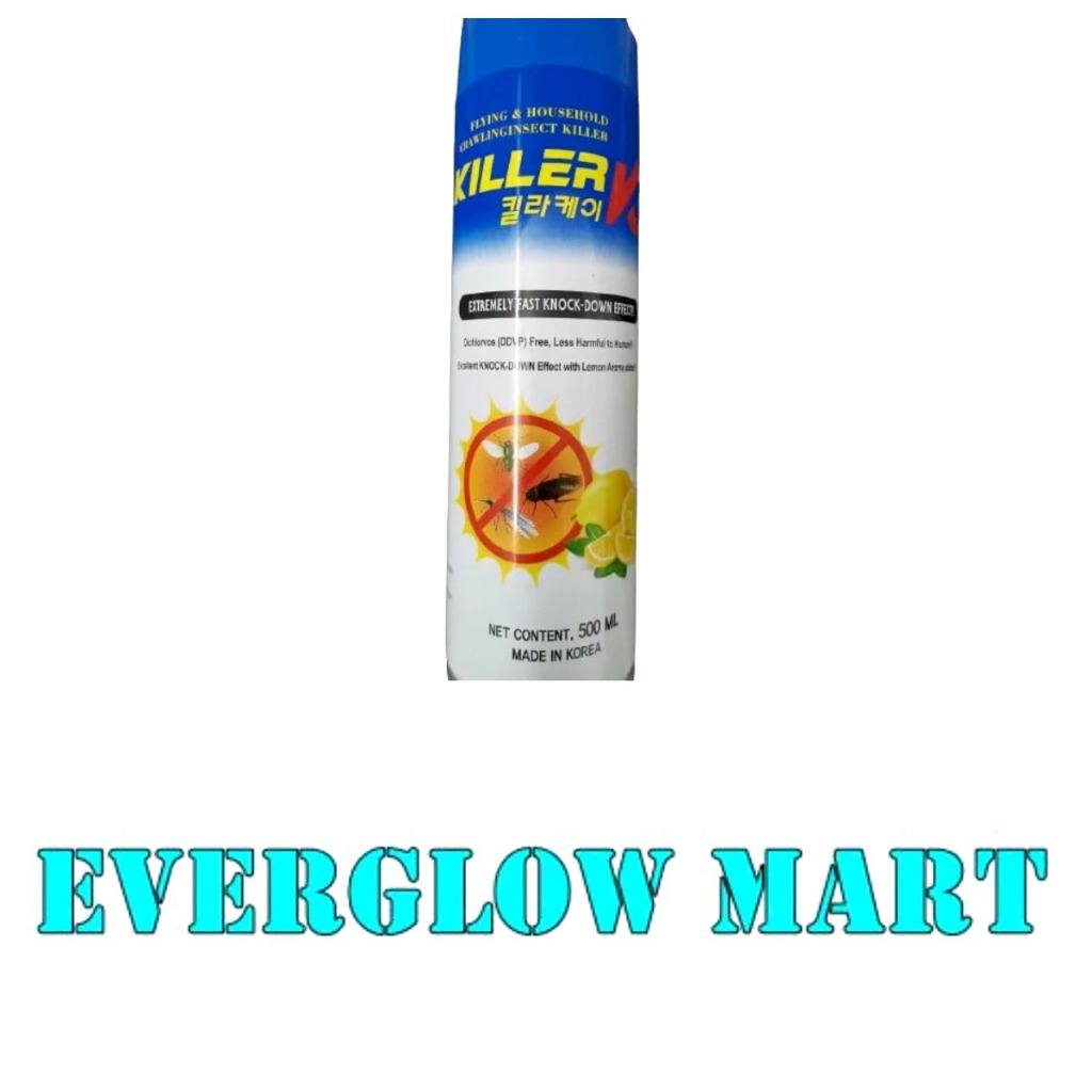 MCLINE KILLER K INSECTICIDE 500ML EVERGLOW MART | Shopee Philippines