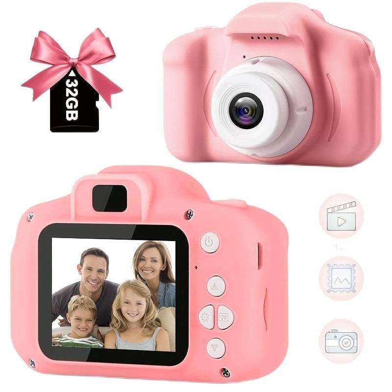 Kids Camera Mini 1080P Digital Toy Camera High Definition Shooting