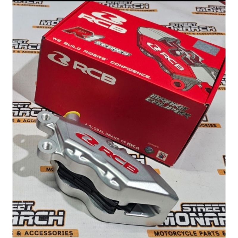 RCB FRONT R1 SERIES 4 POT CALIPER ASSY ( LEFT SIDE DUAL DISC / HONDA ...