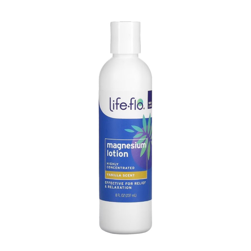 Life-flo Magnesium Lotion, Vanilla, 8fl oz (237ml) | Shopee Philippines