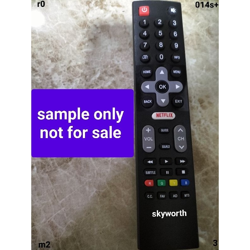 skyworth smart tv remote(universal)100% na gagana sa tv mo | Shopee ...