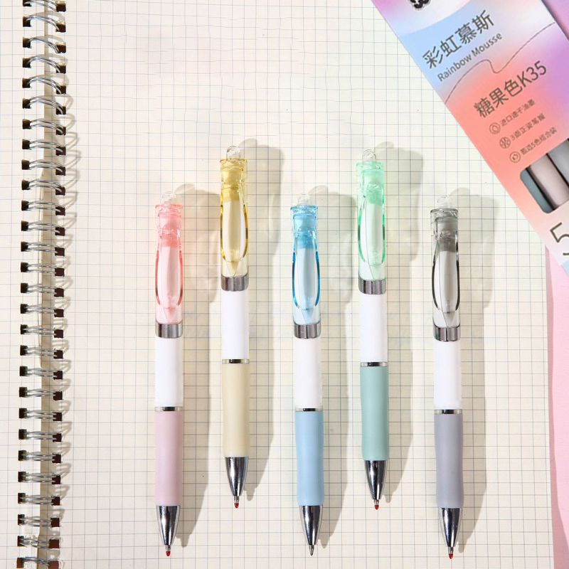 0.5mm Gel Pen Retractable Black Signature Pen Sing Pen Press Pen ...