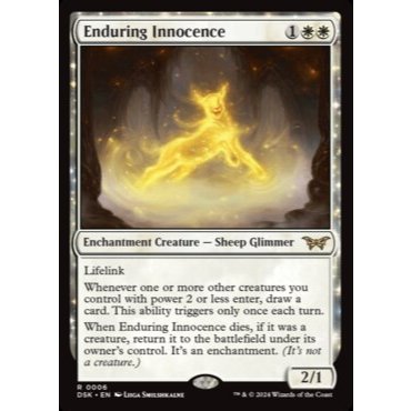 MTG - Enduring Innocence - NM R DSK | Shopee Philippines