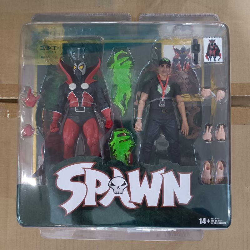 McFarlane Spawn and Todd McFarlane 30th anniversary action figures 2 ...