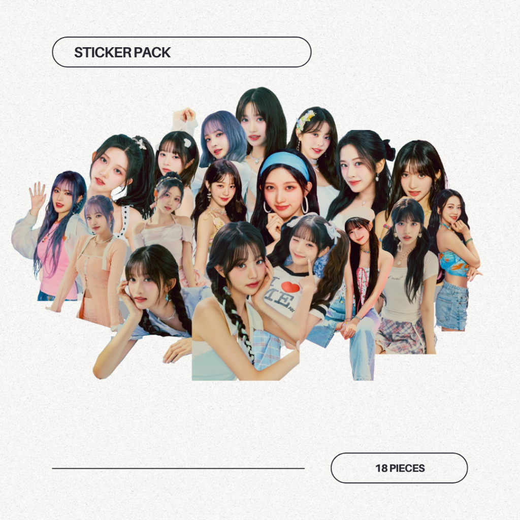 18Pieces/Set IVE Alive Sticker Pack Kpop Sticker Not Waterproof ...