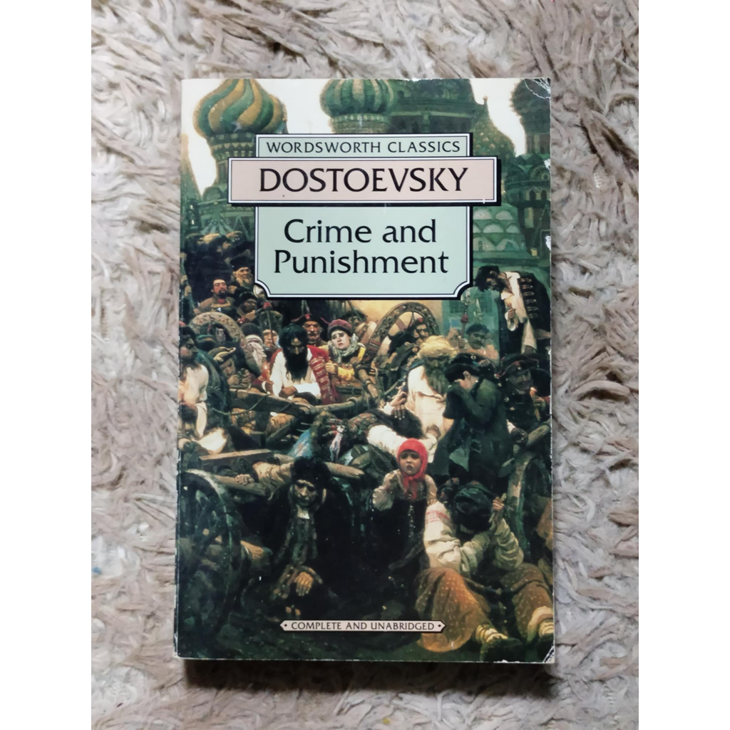 CRIME AND PUNISHMENT by FYODOR DOSTOEVSKY / Wordsworth Classics ...