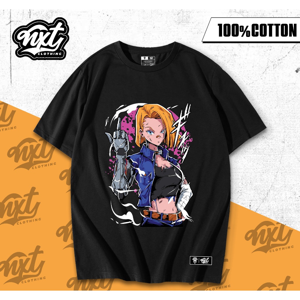 Dragon Ball Android 18 Premium Quality Shirt (DB12) | Shopee Philippines