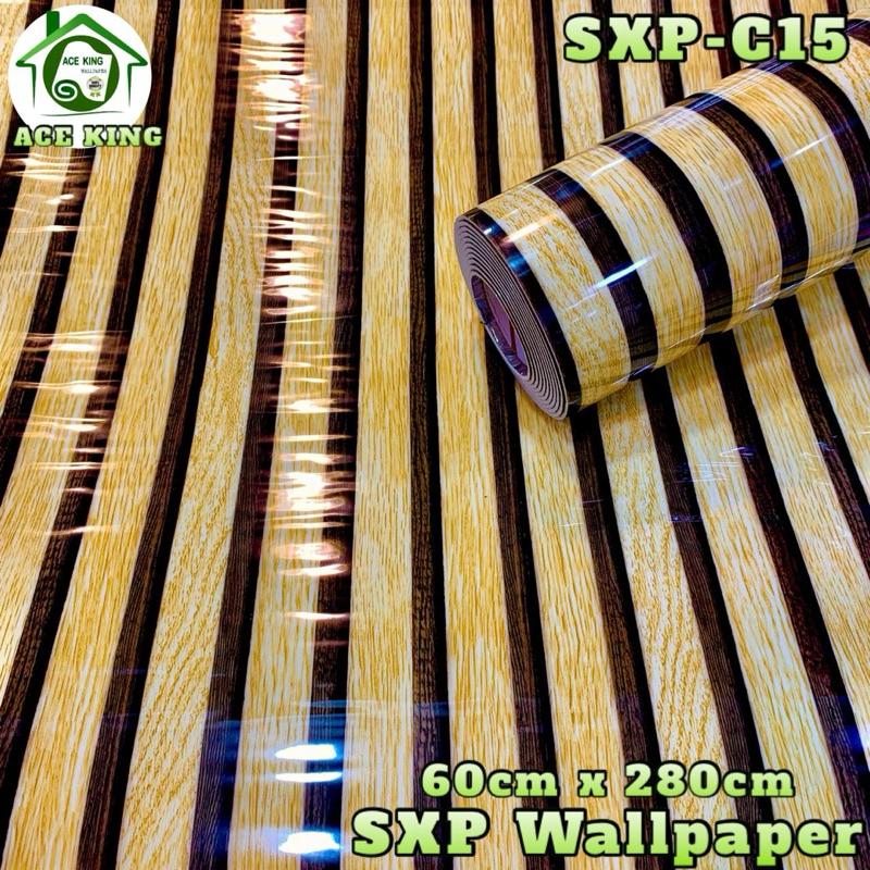 SXP 60cm x 280cm laminated insulated waterproof selfadhesive wood ...