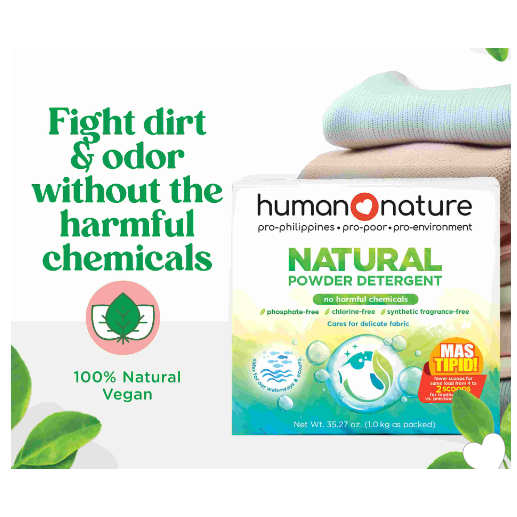 Human Nature Natural Powder Detergent | Shopee Philippines