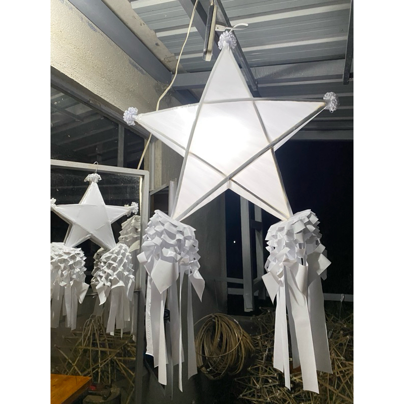 Parol W/Light 15 to 24 inches Christmas Decoration | Shopee Philippines