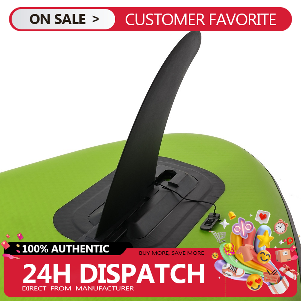 TerraPro 4inch Portable Slidein Fin Lightweight Detachable Inflatable