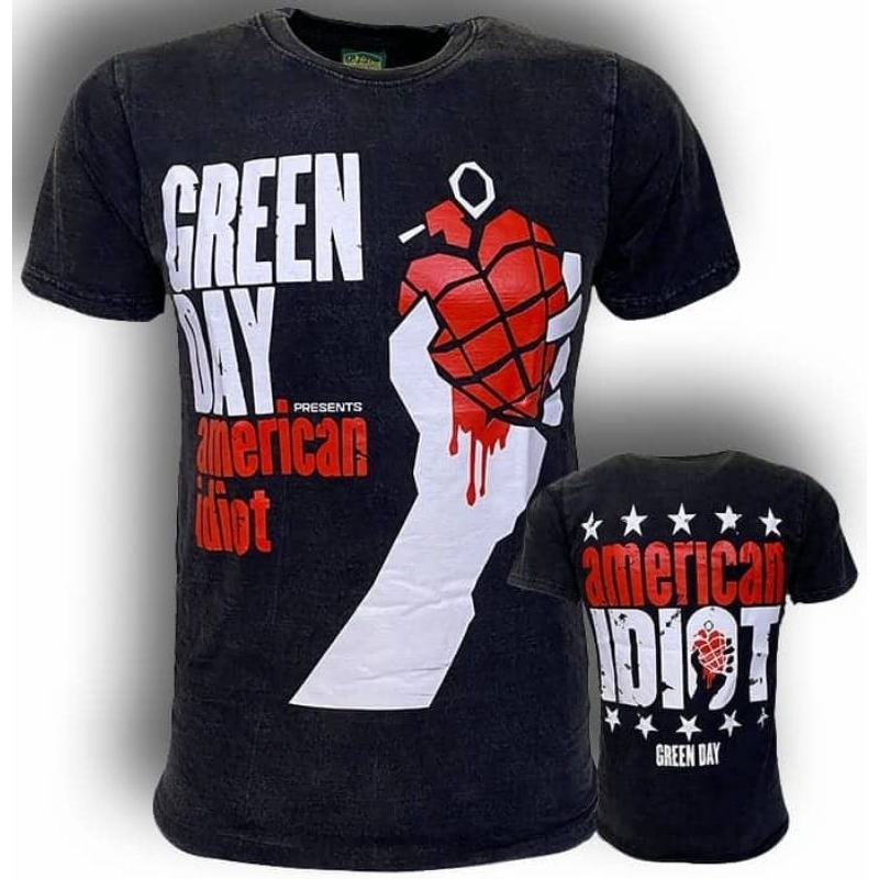T-shirt Green Day American Idiot - Noir Taille XL - Coton - Neuf Sans étiquettes