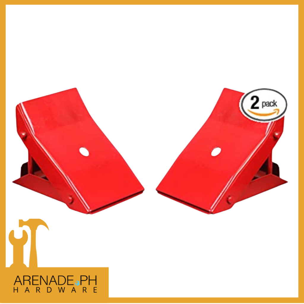 Torin Big Red Steel Wheel Chocks – 2-Pack, Red (TD3553) | Shopee ...