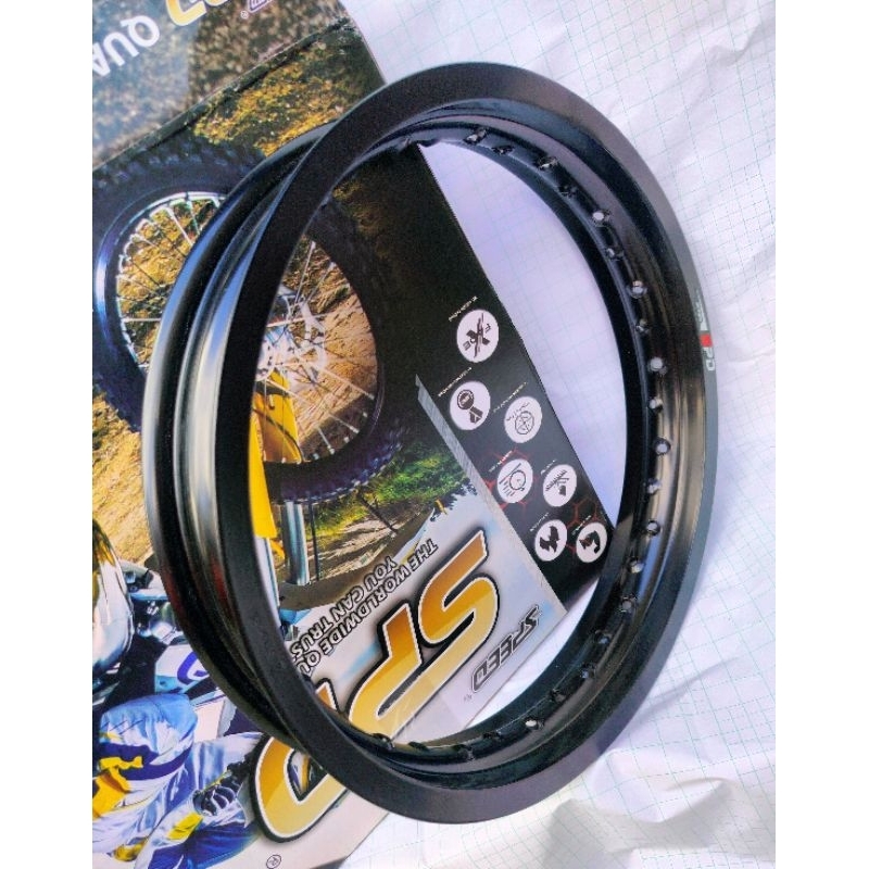 Rims 2.50x16 36holes (SPD) Black | Shopee Philippines