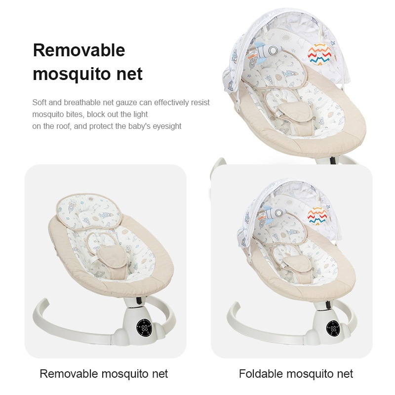 KIDONE Baby Swing Rocker Cradle Electric Rocking Chair For Baby Infant To Toddler Crib Auto On Sale Shopee Philippines