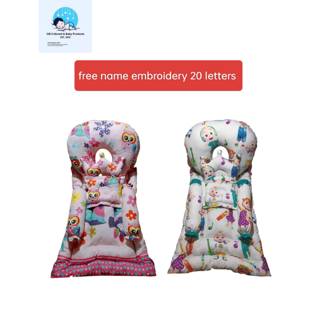 OB Canadian Fabric Comforter with Nursing Pillow (FREE 20 Embroidery